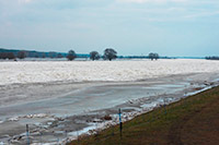 Vor dem Eisaufbruch bei Zäckericke Loose